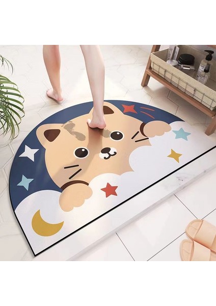 A11 60-90 cm Kaymaz Banyo Paspas Emici Mat Paspas Emici Halılar Banyoda Giriş Paspasları Balkon Sundurma Zemin Alanı Halı Paspas (Yurt Dışından) fiyatları