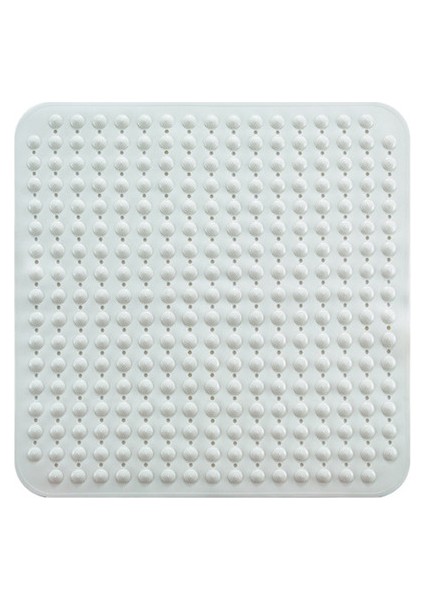 C Pvc Banyo Kaymaz Mat Yuvarlak Silikon Kaymaz Duş Masaj Mat Vantuzlu Pedi Duş Mat Masaj Parçacıkları Ayak Pedi (Yurt Dışından)