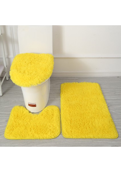 Stil 4 30 Stilleri 3 Adet Peluş Tuvalet Kapağı Kapak Mat Seti Kayma Önleyici Anti-Statik Yumuşak Banyo Duş Halıları Aşınmaya Dayanıklı Zemin Halıları (Yurt Dışından) fırsatları
