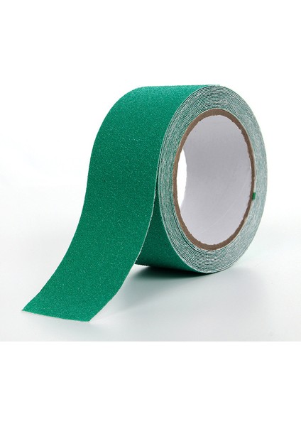 Yeşil 25MM x 500CM 5m Kaymaz Bant Dış Mekan Kaymaz Çıkartmalar Yüksek Sürtünme Kaymaz Çekiş Bandı Merdiven Güvenliği Basamak Adımı Için Aşındırıcı Yapıştırıcı (Yurt Dışından)