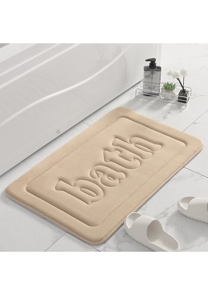 Banyo Siyah 50X80CM Inyahome Battaniyeler Banyo Paspasları Banyo Için Halılar Su Emici Zemin Kapalı Kapı Mat Açık Mutfak Halısı Duş Halısı Beyaz (Yurt Dışından) modelleri