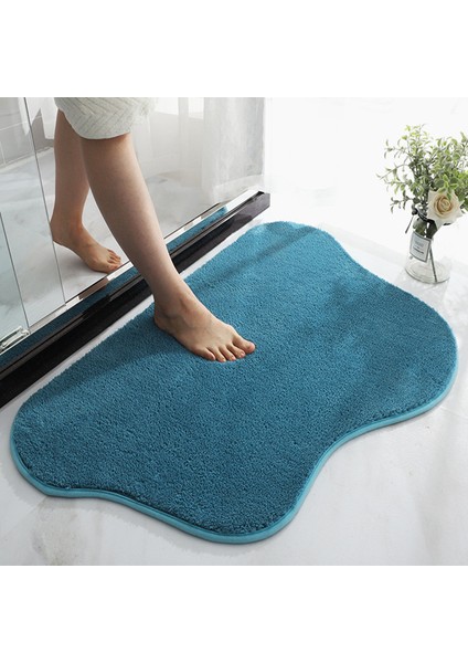 Haki 40X60 cm Yüksek Saç Banyo Tuvalet Kapı Emici Zemin Mat Halı Yatak Odası Kaymaz Ayak Pedi Banyo Halısı Banyo Paspas Mutfak Mat (Yurt Dışından) fiyatları