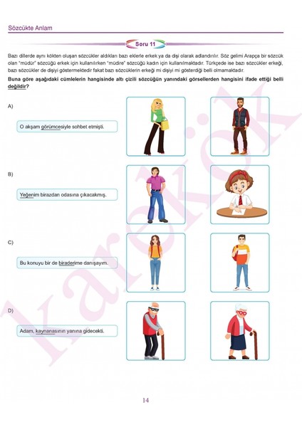 7. Sınıf Türkçe-Matematik Beceri Temelli Yeni Nesil (Ros) Seti