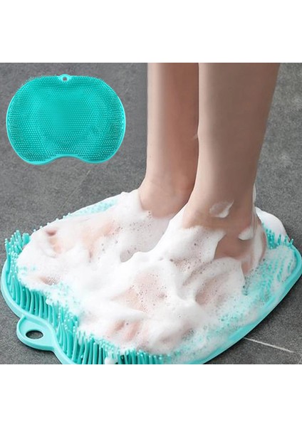 Mor Silika Jel Kaymaz Mat Ev Tembel Ayak Banyosu Ayak Fırçalama Fırçaları Ayak Peeling Vantuzlu Ayak Masaj Yastığı (Yurt Dışından) fırsatları