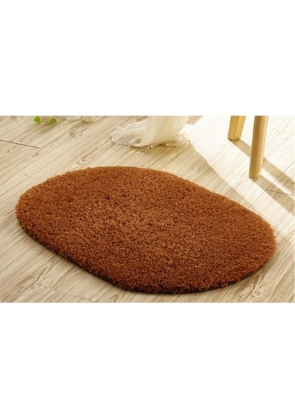 Haki 30X50 cm Kaymaz Banyo Paspasları Bellek Köpük Banyo Halısı Elips Paspaslar Yumuşak Su Emme Banyo Paspasları Tuvalet Zemin Kapı Halısı Kalın Halılar (Yurt Dışından) modelleri
