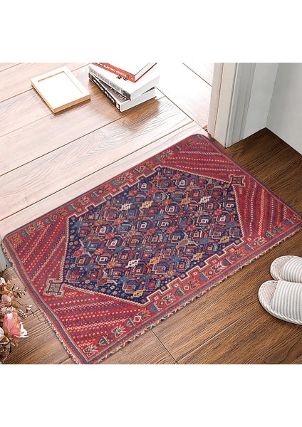 Vicky-Dd1-1 (67) 500MMX800MM Bohem Tarzı Paspas Giriş Dış Mekan Halıları Kaymaz Banyo Ayak Mat Mutfak Yatak Odası Koridor Uzun Kilim Giriş Paspası (Yurt Dışından)