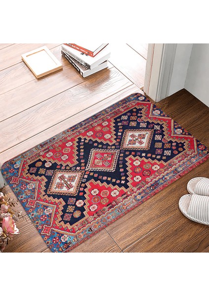 Vicky-Dd1-1 (67) 500MMX800MM Bohem Tarzı Paspas Giriş Dış Mekan Halıları Kaymaz Banyo Ayak Mat Mutfak Yatak Odası Koridor Uzun Kilim Giriş Paspası (Yurt Dışından)