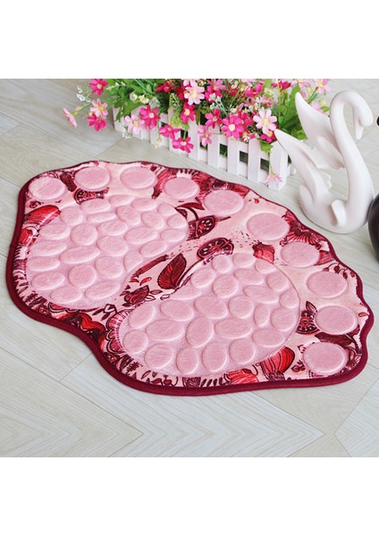 Stil 4 40X60CM Ev Kaymaz Mikrofiber Banyo Paspaslar Oturma Odası Yatak Odası Zemin Kaymaz Halı 40CM * 60CM Halı Emici Ayak Mat (Yurt Dışından) modelleri
