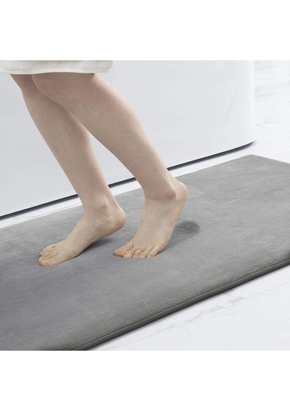 Stil 1 61CMX119CM Homaxy Süper Emici Bellek Köpük Halı Kaymaz Banyo Tuvalet Banyo Paspas Yumuşak Oturma Odası Yatak Odası Duş Dekoratif Zemin Halı (Yurt Dışından)