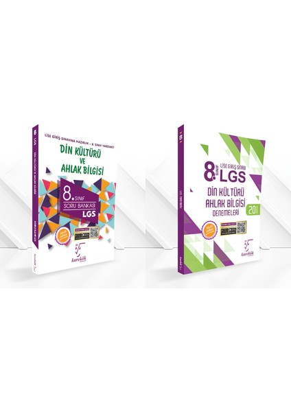 8. Sınıf LGS Din Kültürü ve Ahlak Bilgisi Soru Bankası + Deneme