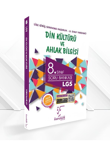 8. Sınıf LGS Din Kültürü ve Ahlak Bilgisi Soru Bankası + Deneme fiyatları