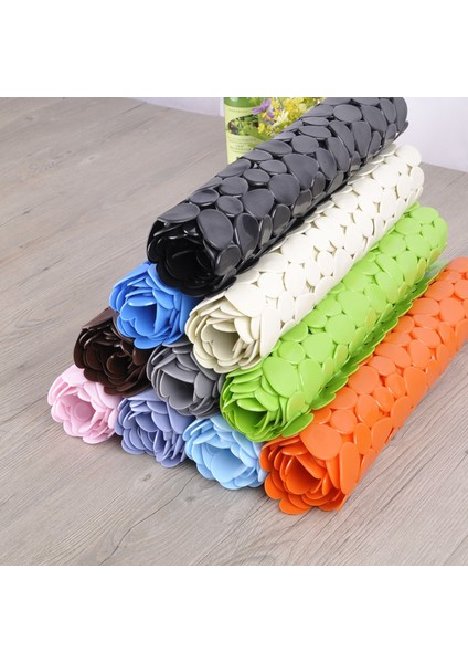 Çikolata Kauçuk Taş Banyo Paspas Uzun Kaymaz Küvet Paspasları Duş Minderi Mutfak Ayak Pedi Pvc Antiskid Banyo Aksesuarları Dropshipping (Yurt Dışından) fırsatları