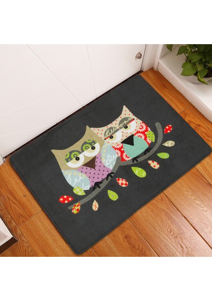 BJW-4060-211009(50) 400MMX600MM 1 Adet 40*60CM Sevimli Kedi Hayvanlar Desen Kaymaz Süet Halı Kapı Mat Paspas Açık Mutfak Oturma Odası Zemin Mat Halı (Yurt Dışından) modelleri