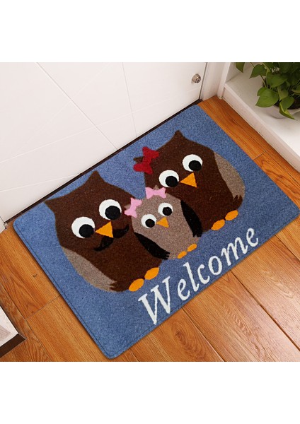 BJW-4060-211009(50) 400MMX600MM 1 Adet 40*60CM Sevimli Kedi Hayvanlar Desen Kaymaz Süet Halı Kapı Mat Paspas Açık Mutfak Oturma Odası Zemin Mat Halı (Yurt Dışından) fırsatları