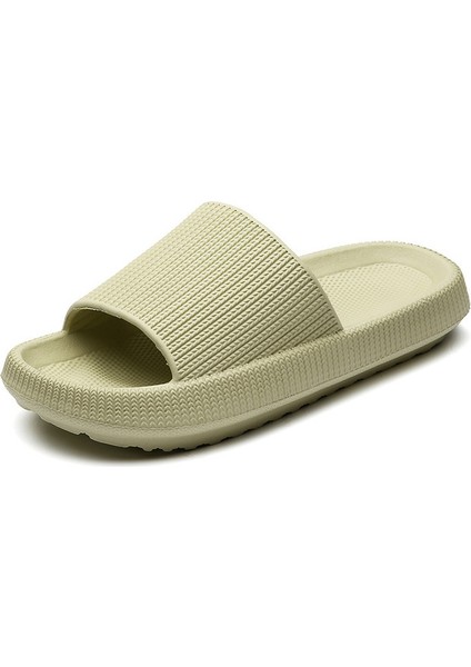 Açık Yeşil 38 (39) Süper Yumuşak Ev Terlik Kaymaz Kalın Taban Banyo Duş Için Kadın Erkek Zapatillas De Hombre (Yurt Dışından)