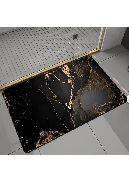 S003 500MMX800MM 30 Renk Süper Emici Zemin Mat Kaymaz Çabuk Kuruyan Banyo Paspas Zemin Halısı Kolay Temizlenebilir Ev Yağ Geçirmez Mutfak Mat (Yurt Dışından)