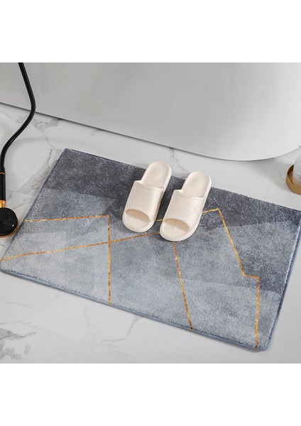 S003 500MMX800MM 30 Renk Süper Emici Zemin Mat Kaymaz Çabuk Kuruyan Banyo Paspas Zemin Halısı Kolay Temizlenebilir Ev Yağ Geçirmez Mutfak Mat (Yurt Dışından) fırsatları