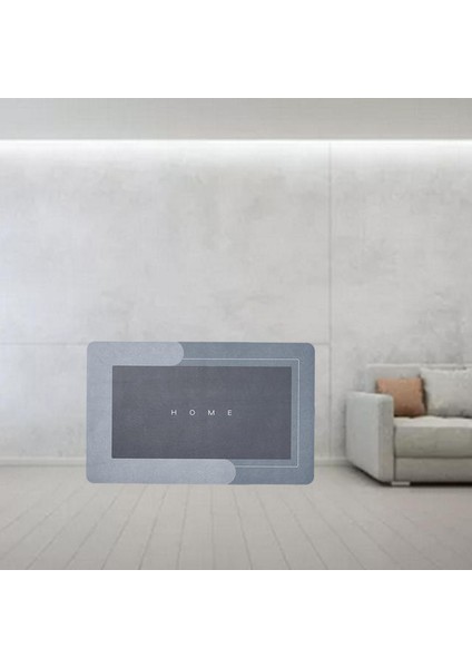 Dikdörtgen Bl 40X60 Süper Emici Banyo Paspas Çabuk Kuruyan Paspas Halı Kaymaz Tuvalet Halı Giriş Paspası Kapalı Giriş Veranda Için (Yurt Dışından)