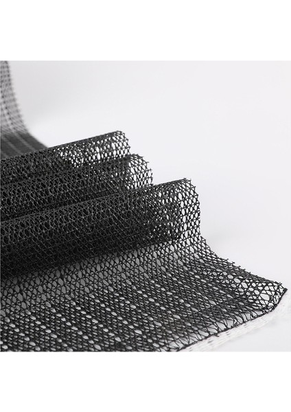 Siyah 40X60CM Pvc Antiskid Net Kumaş Kesebilir Köpük Silikon Kaymaz Mat Halı Kanepe Araba Ayak Pedi Kaymaz Köpük Alt Kumaş Siyah ve Beyaz (Yurt Dışından)
