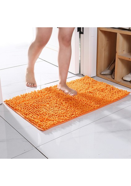 09 40X60CM Şönil Banyo Paspas Yatak Odası Mutfak Halısı Halı Oturma Odası Için Zemin Kaymaz Kapı Emici Ped Ayak Mat Tuvalet Paspası (Yurt Dışından)