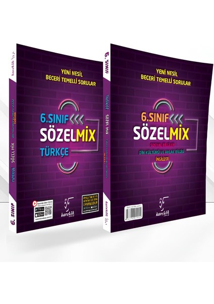 6. Sınıf Sözel Mix (Türkçe-Sosyal Bilgiler-Din Kültürü ve Ahlak