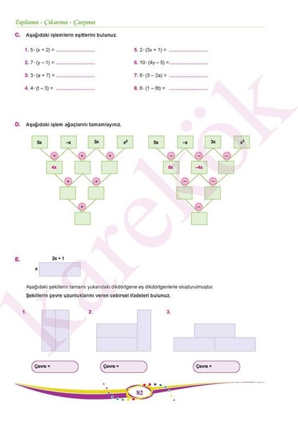 7. Sınıf Matematik Konu Anlatımı Mps + Soru Bankası Seti