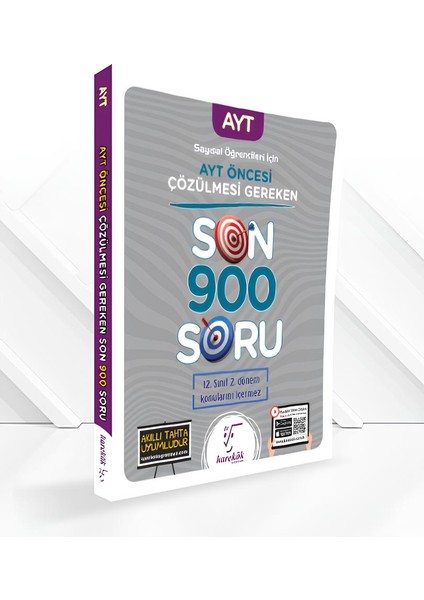 AYT Öncesi Çözülmesi Gereken Son 900 Soru-Sayısal