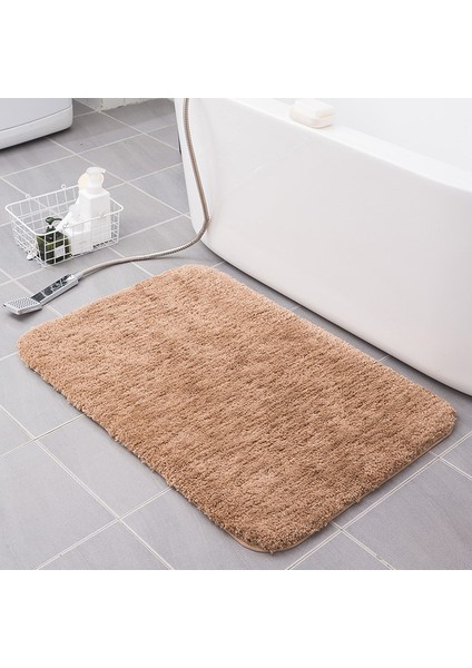 Şampanya 60X90 cm Mikrofiber Banyo Paspas Süper Emici Banyo Halıları Kilim Küvet Zemin Mat Paspas Duş Odası Tuvalet Banyo Paspas 4 Boyutu (Yurt Dışından)