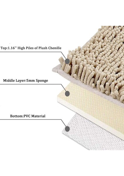 Gül Kırmızı 80X120 cm Kaymaz Banyo Paspas Yumuşak Rahat Tüylü Dayanıklı Banyo Halısı Banyo Için Peluş Halı Küvetler Için Yağmur Duşları ve Lavabo Altında (Yurt Dışından) indirimleri