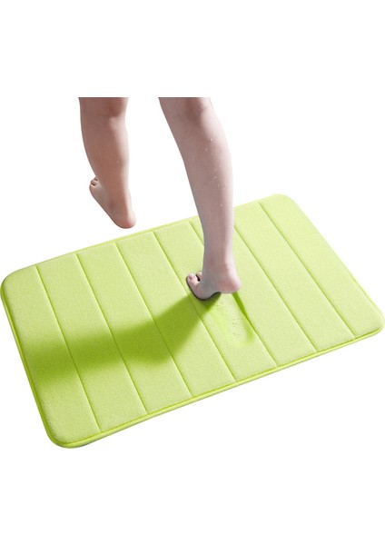 05 40-60 cm Düz Renk Banyo Paspas Kadife Kalınlaşmak Büyük Halılar Banyo Paspas Banyo Halı Seti Banyo Halısı Su Emme Kaymaz Halı (Yurt Dışından)