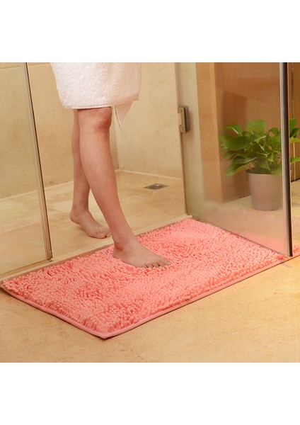 D 50X120 cm Tongdı Banyo Halı Paspas Yumuşak Duş Mikrofiber Şönil Anti-Atlama Sop Halı Dekorasyon Ev Banyo Oturma Mutfak Odası (Yurt Dışından)