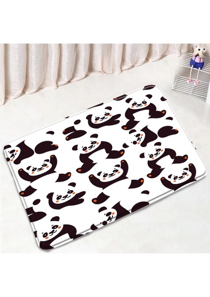 228AI-DD 40X60CM-15.7X23.6IN Karikatür Panda Dinozor Banyo Paspasları Sevimli Hayvanlar Ayı Kardan Adam Çocuk Kat Mat Paspas Banyo Halısı Kaymaz Halı Noel Dekor (Yurt Dışından)