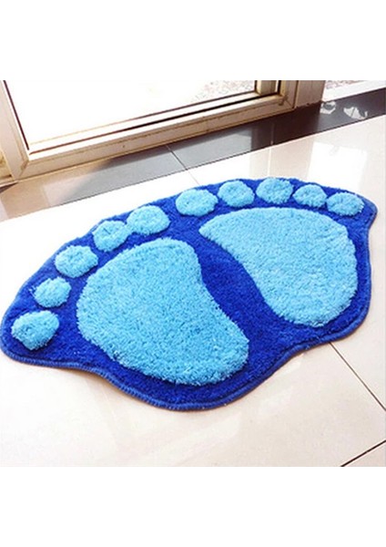 Kahverengi Ayak Baskı Banyo Paspasları Kaymaz Banyo Halı Paspas Tuvalet Banyo Halısı Banyo Pedi Halılar Mikrofiber Mini Paspaslar Banyo Aksesuarları (Yurt Dışından) fiyatları
