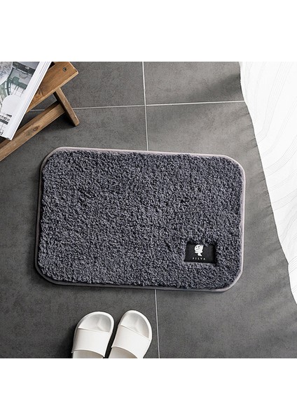 Y19-9 60 cm x 90 cm Yüksek Saç Banyo Tuvalet Kapı Emici Zemin Mat Halı Yatak Odası Kaymaz Ayak Pedi Banyo Halısı Banyo Paspas Mutfak Mat (Yurt Dışından)