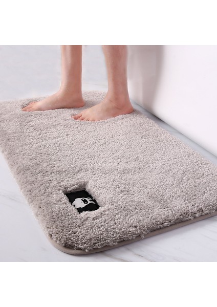 Y19-9 60 cm x 90 cm Yüksek Saç Banyo Tuvalet Kapı Emici Zemin Mat Halı Yatak Odası Kaymaz Ayak Pedi Banyo Halısı Banyo Paspas Mutfak Mat (Yurt Dışından)