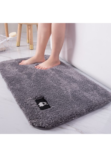 Y19-9 60 cm x 90 cm Yüksek Saç Banyo Tuvalet Kapı Emici Zemin Mat Halı Yatak Odası Kaymaz Ayak Pedi Banyo Halısı Banyo Paspas Mutfak Mat (Yurt Dışından)