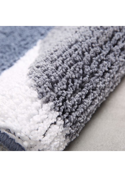 B Liuguang 60X90 cm Inyahome Kapalı Dekor Alan Halı Mutfak Zemin Banyo Halıları Fas Eski Yumuşak ve Emici Mikrofiber Banyo Paspas Kaymaz (Yurt Dışından)