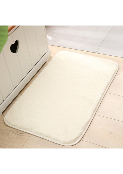 C7-002 600 mm x 900 mm Süper Kalın Kabartmak Elyaf Banyo Paspas Rahat ve Yumuşak Banyo Halısı Kaymaz Emici Halı Ayak Mat Duş Odası Paspas (Yurt Dışından)