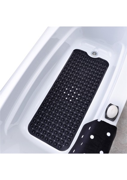 Temizle Pembe Ekstra Uzun Banyo Paspas Masaj 40X100 cm Emniyet Duşu Küvet Paspasları Kaymaz Banyo Paspas Çocuklar Için/yaşlı/engelli (Yurt Dışından) fiyatları