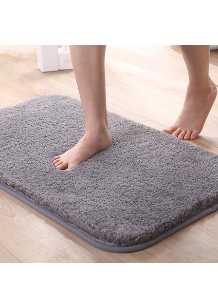 C7-002 600 mm x 900 mm Süper Kalın Kabartmak Elyaf Banyo Paspas Rahat ve Yumuşak Banyo Halısı Kaymaz Emici Halı Ayak Mat Duş Odası Paspas (Yurt Dışından) indirimleri