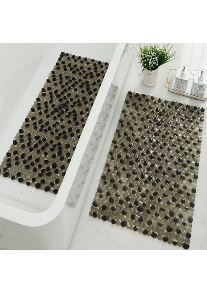 Gri 53X83CM Banyo Paspas Kaymaz Küvet Paspasları Vantuz Duş Minderi Mutfak 53X83CM Ayak Pedleri Banyo Paspas Çocuklar Için/yaşlı/engelli (Yurt Dışından) indirimleri