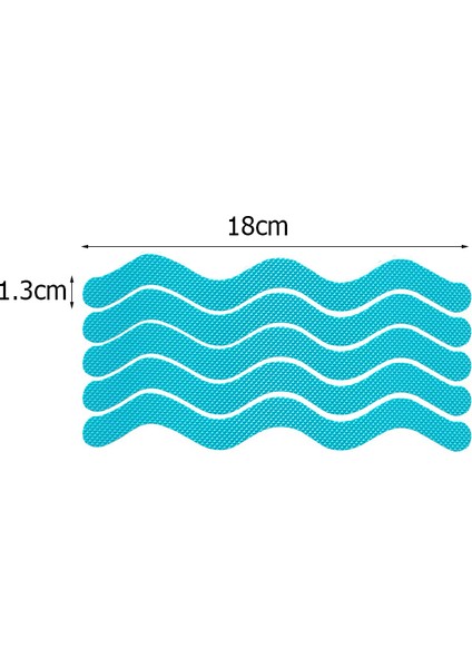 Temizle 12 Adet 12/24 Adet Kendinden Yapışkanlı Kaymaz Şeritler S Şekilli Duş Çıkartmaları Güvenlik Şeritleri Küvet Kaymaz Su Geçirmez Banyo Bant Mat (Yurt Dışından)