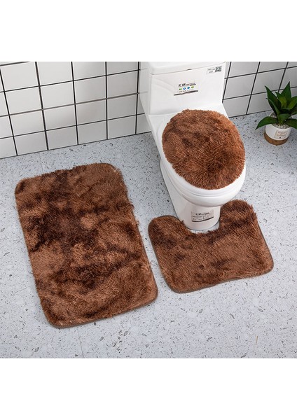 Sarı 37X40 50X40 50X80CM 3 Adet/takım Renkli Banyo Paspas Seti Flanel Duş Halıları Kaymaz Tuvalet Halıları Banyo Paspas Tuvalet Kapağı Kapak Seti Paspaslar 50X80CM (Yurt Dışından) indirimleri