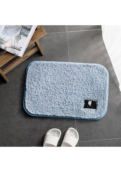 Y19-10 50CMX80CM Yüksek Saç Banyo Tuvalet Kapı Emici Zemin Mat Halı Yatak Odası Kaymaz Ayak Pedi Banyo Halısı Banyo Paspas Mutfak Mat (Yurt Dışından)