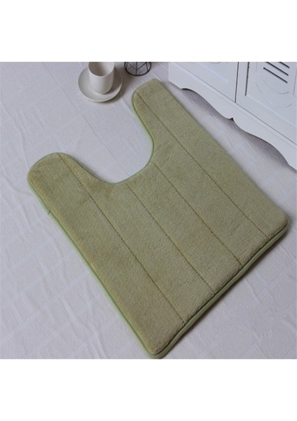 Yeşil Ev Yavaş Ribaund U Şekilli Su Emici Paspaslar Banyo Tuvalet Paspasları Mutfak Paspasları Tuvalet Paspasları (Yurt Dışından)