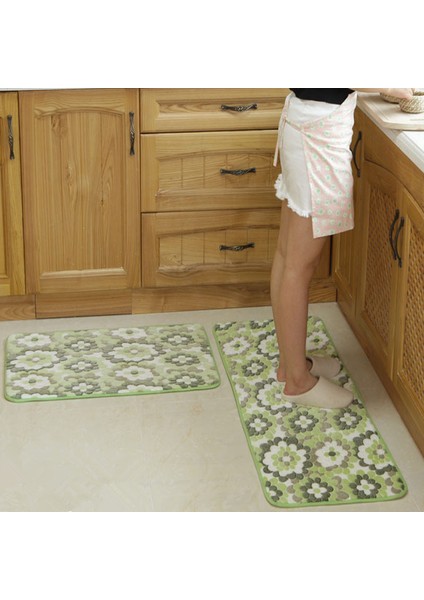 Kafeishitou Yaklaşık 80X120 cm 50*80/60*90/45*120 cm Dikdörtgen Halı Banyo Mutfak Halı Emici Kilimler Mutfak Için Kaymaz Paspas Zemin Mat Tapete (Yurt Dışından) modelleri