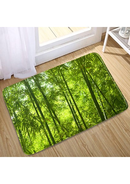 2803X 40X60CM-15.7X23.6IN Orman Manzara Baskı Halılar Kaymaz Zemin Mat Açık Halılar Moda Ön Kapı Paspasları Paspas Mutfak Ağaçları Bitki Banyo Dekor (Yurt Dışından)