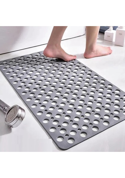 Sütlü 60X90 cm Banyo Kaymaz Mat Duş Düşmez Zemin Mat Plastik Dikdörtgen Halı Tuvalet Yuvarlak Içi Boş Su Geçirmez Kilim Tpe Vantuzlu Pedi (Yurt Dışından) fiyatları