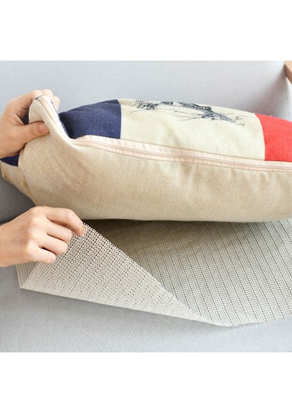 Süt Beyazı 50X50 cm Ultra Kaymaz Alan Kilim Pedi Kaymaz Halı Paspas Tutucular Zemin Koruma Yastığı Yıkanabilir Pvc Köpük Kanepe Yoga Mat Halı Pedi (Yurt Dışından) indirimleri