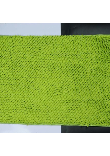 Yeşil 70X140 cm 28X55 Inç Yinzam Lüks Banyo Paspas Dekorasyon Kaymaz Banyo Halısı Süper Su Emici Şönil Halı Duş Için Ayak Paspasları (Yurt Dışından)
